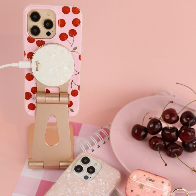 Cherry Delight MagSafe® Compatible iPhone Case