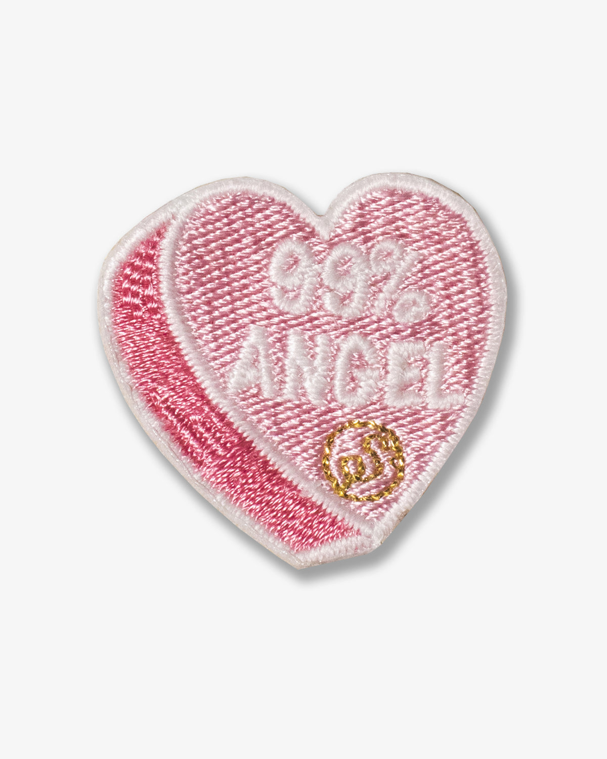 Iron on Patch Go Away Heart Patch Pink Heart Love Patches 