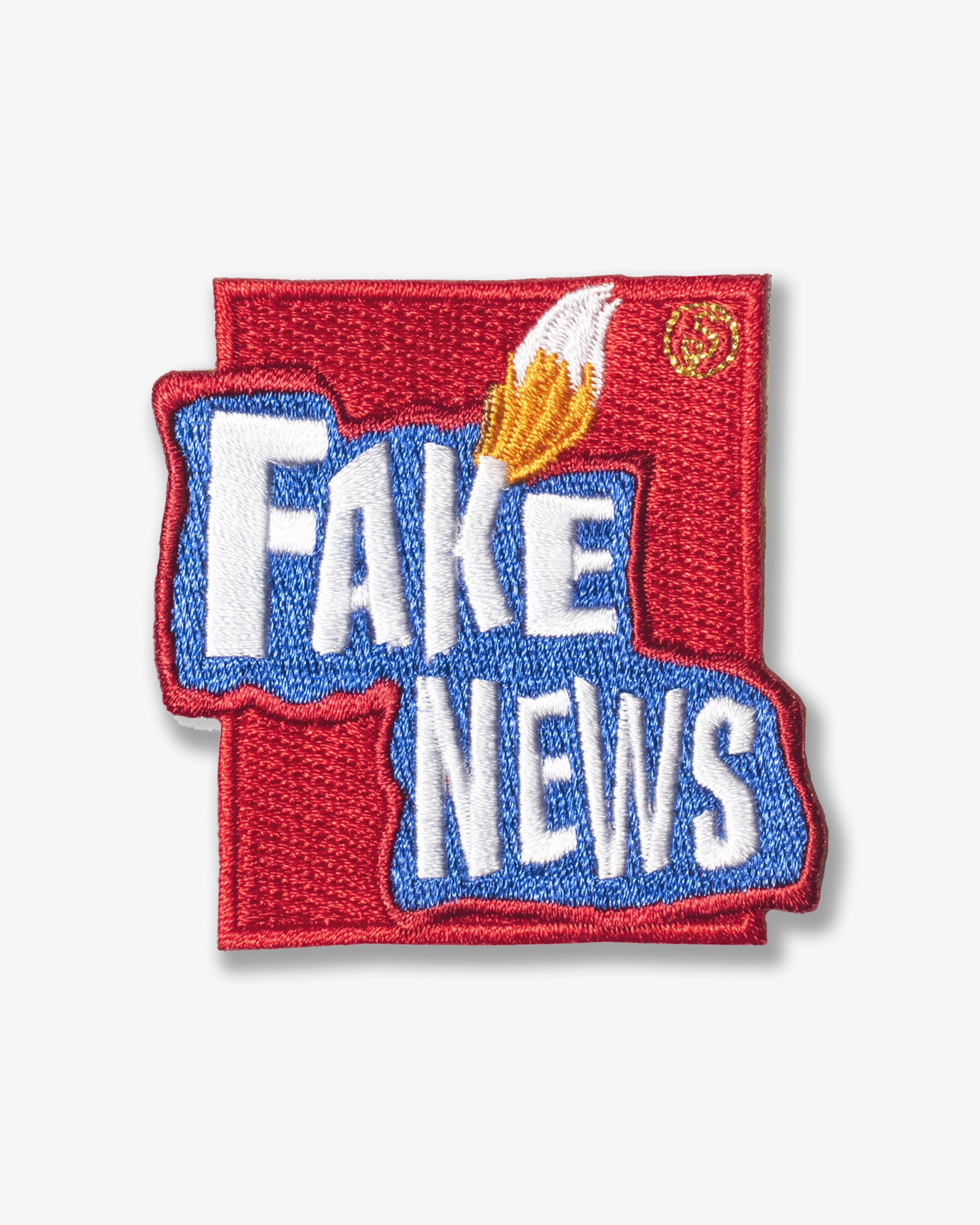 Adhesive Embroidered Patch