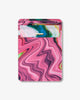 Agate color iPad sleeve front view.