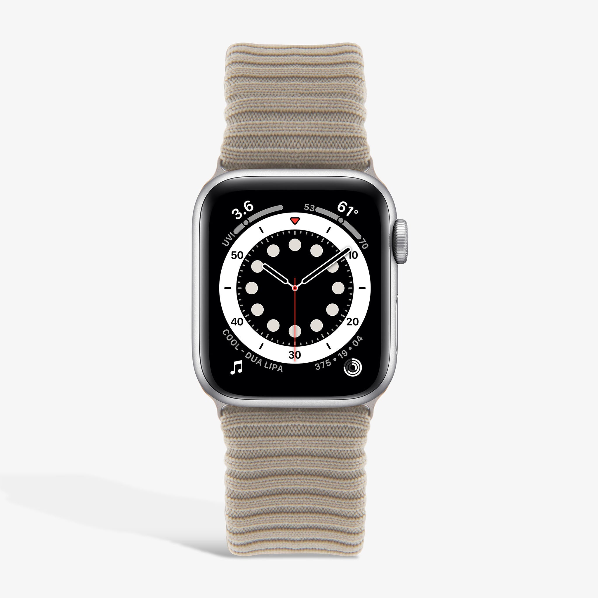 Knit Apple Watch Band Oat Sonix