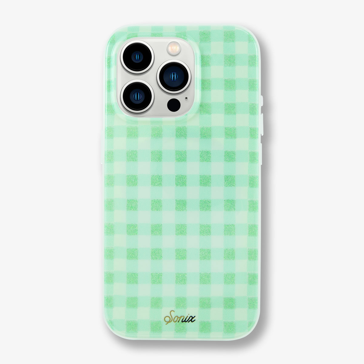 Sonix Apple iPhone 15 Pro Max Case with MagSafe - Minty Gingham