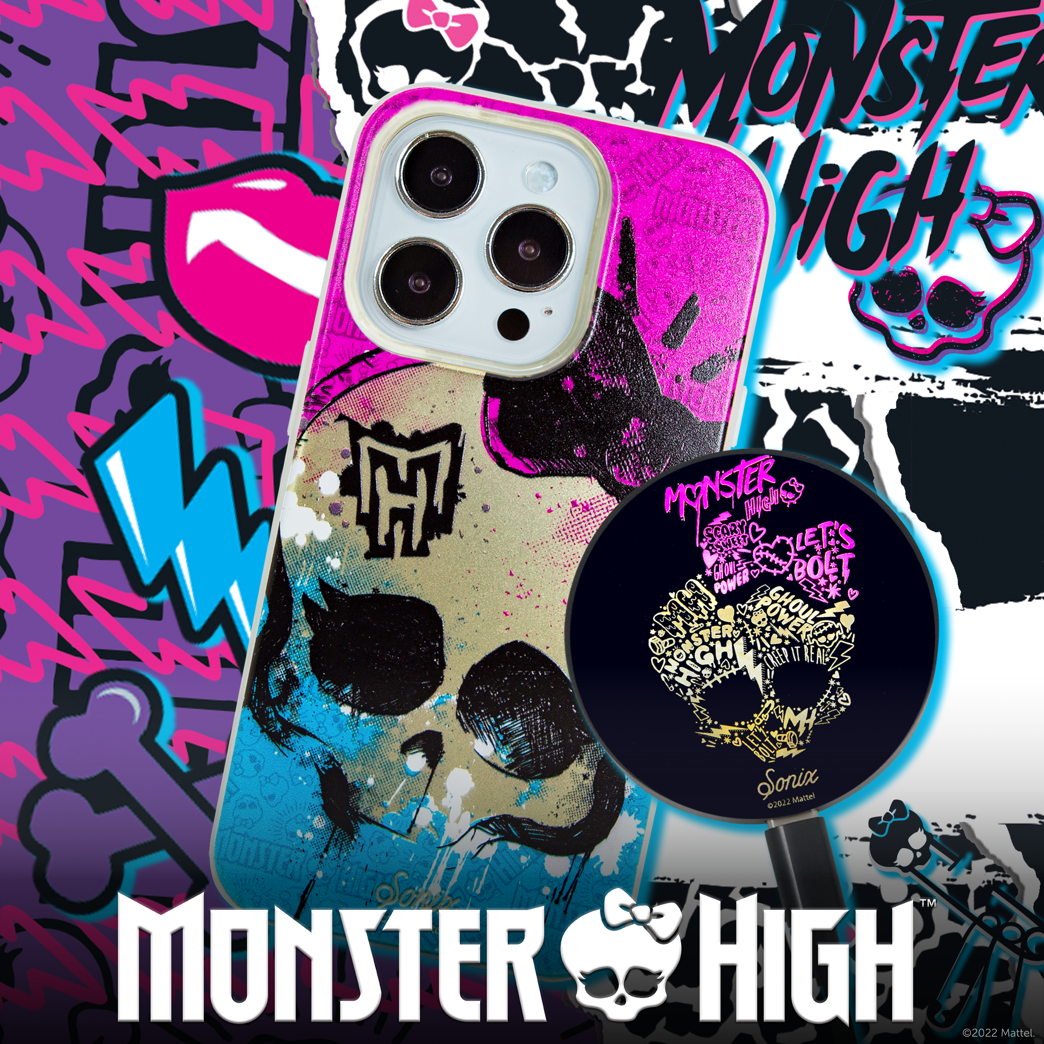 MagLink™ Magnetic Charger - Monster High™ Let's Bolt