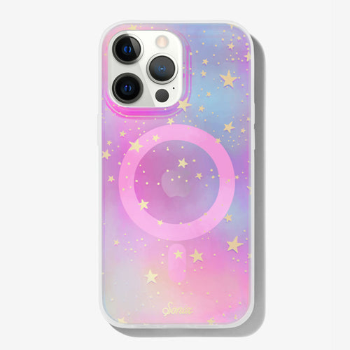 Northern Lights Pink Magsafe® Compatible iPhone Case