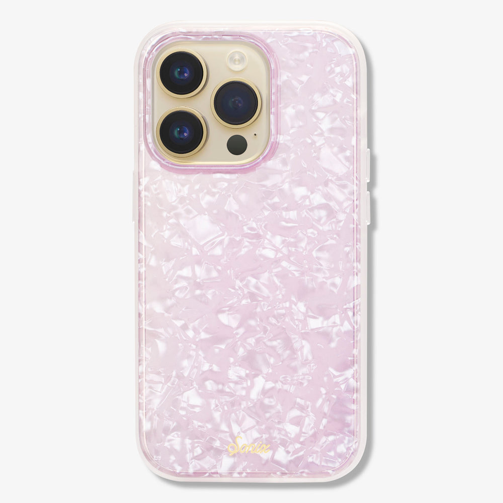 Pink Pearl Tort iPhone Case – Sonix