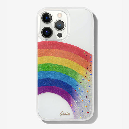 Rainbow Rhinestone iPhone Case