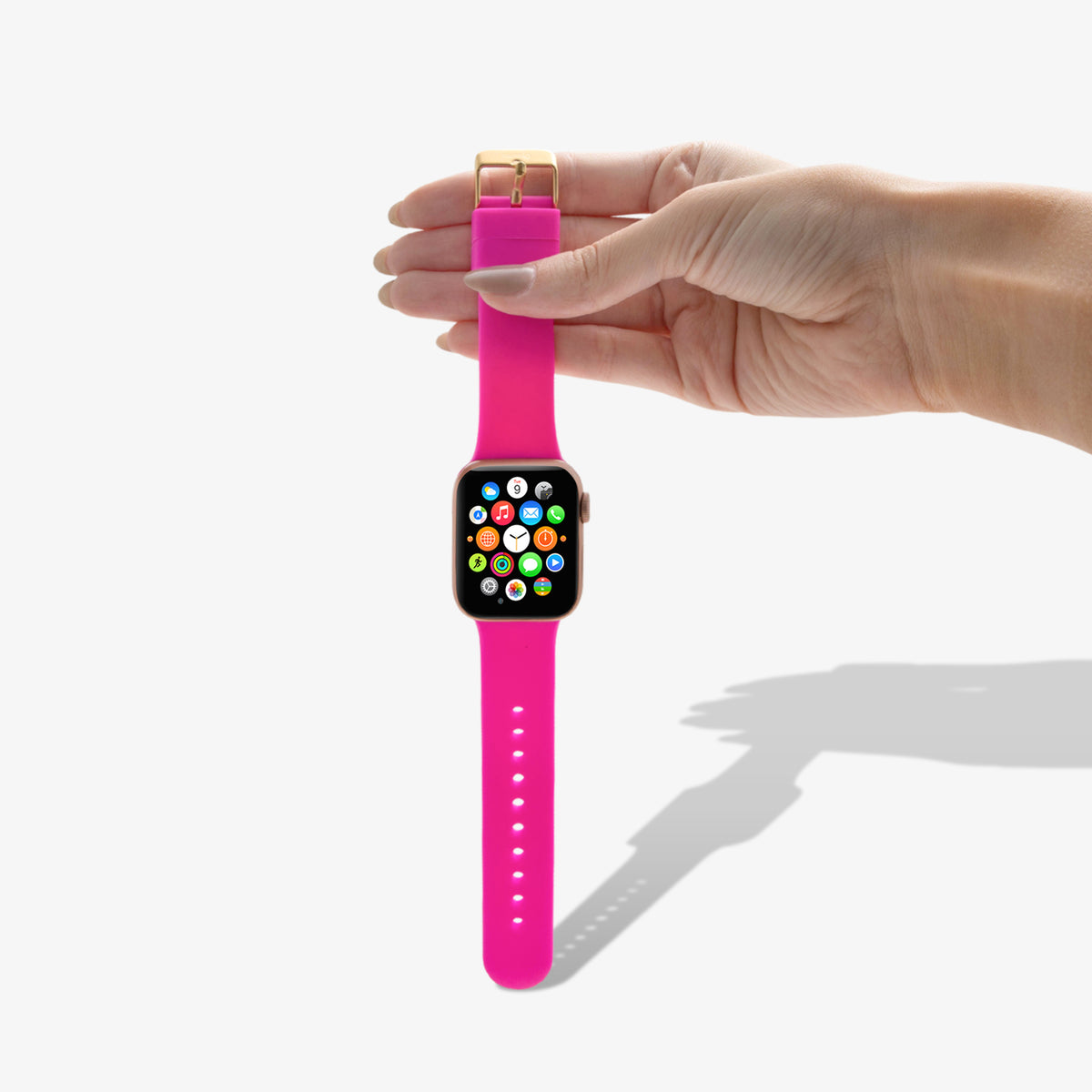 Silicone Apple Watch Band - Neon Pink – Sonix