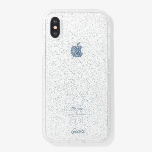 Silver Glitter iPhone Case