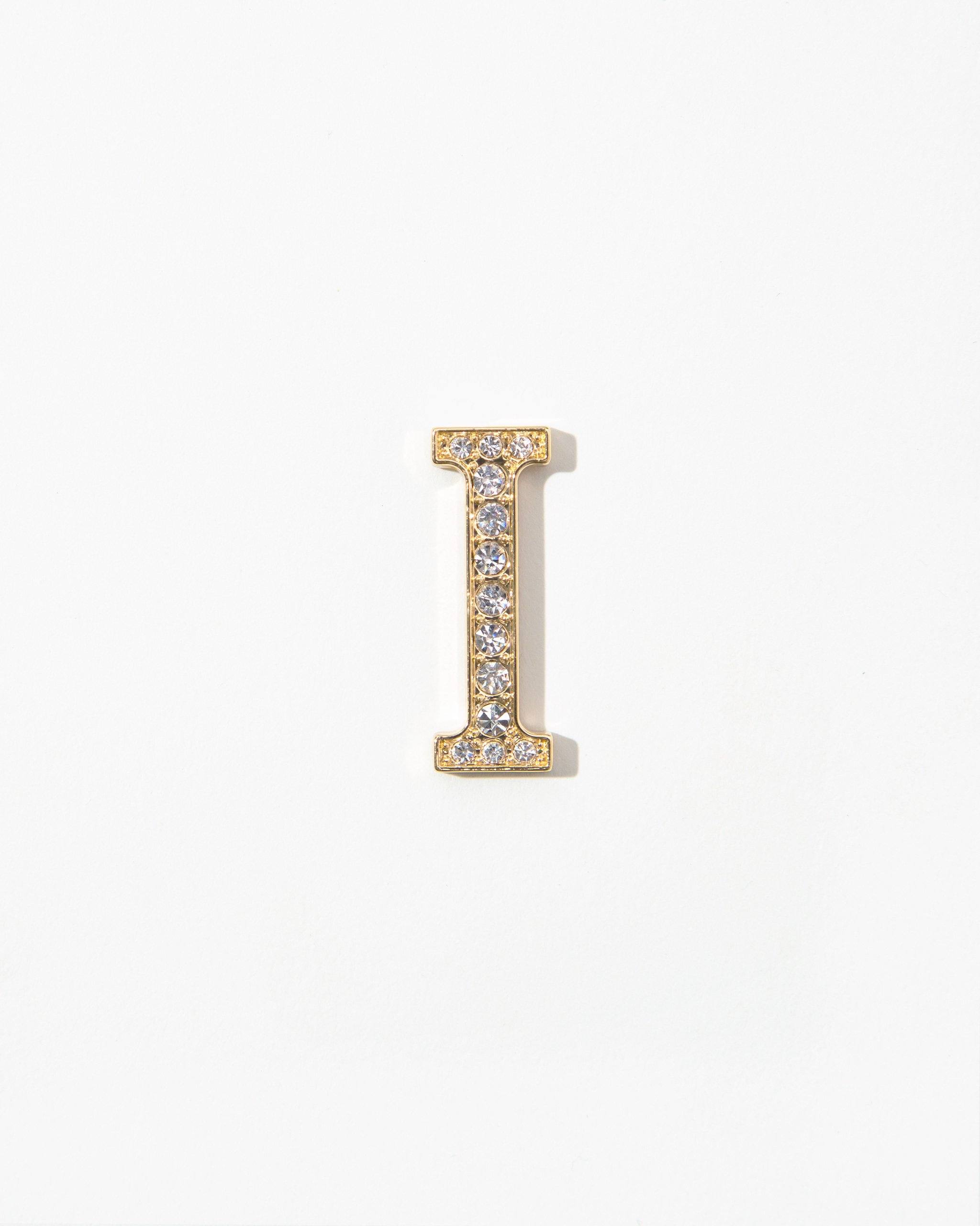 Accessories - Clear Crystal Embellished Metal Alphabet Sticker