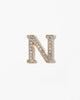 Accessories - Clear Crystal Embellished Metal Alphabet Sticker