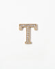 Accessories - Clear Crystal Embellished Metal Alphabet Sticker