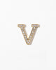 Accessories - Clear Crystal Embellished Metal Alphabet Sticker