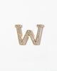 Accessories - Clear Crystal Embellished Metal Alphabet Sticker