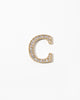 Accessories - Clear Crystal Embellished Metal Alphabet Sticker