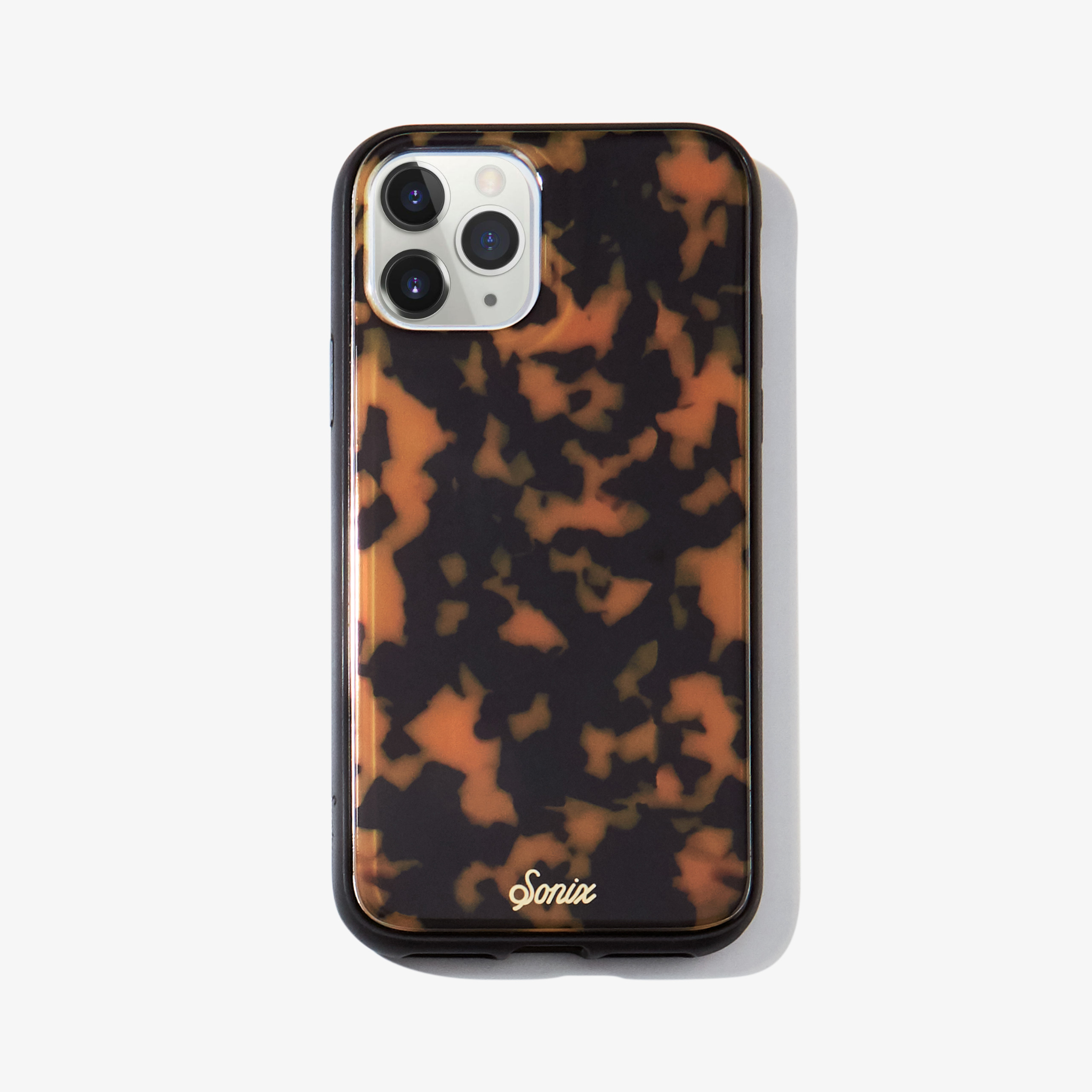 iphone 11 pro case original, classic brown tortoishell