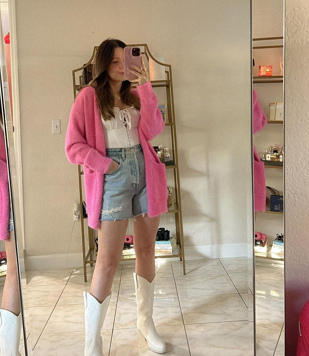 Mother of Pearl MagSafe® Compatible iPhone Case