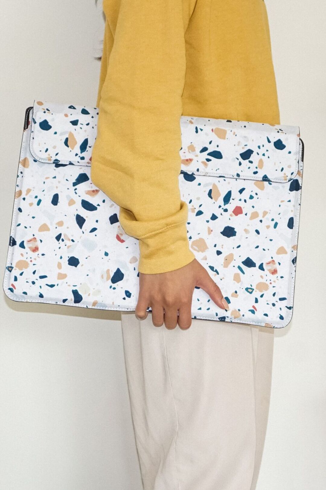 Foldable Laptop Sleeve - Confetti