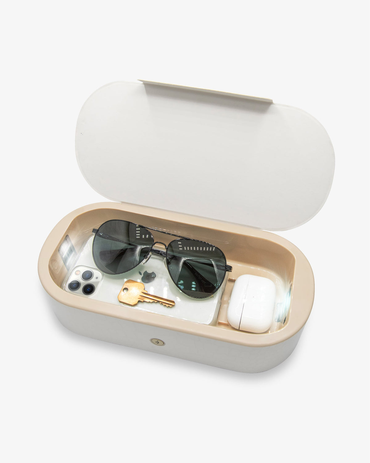 Essentials - Beyond UV+O3 Sanitizing Box- White Croc