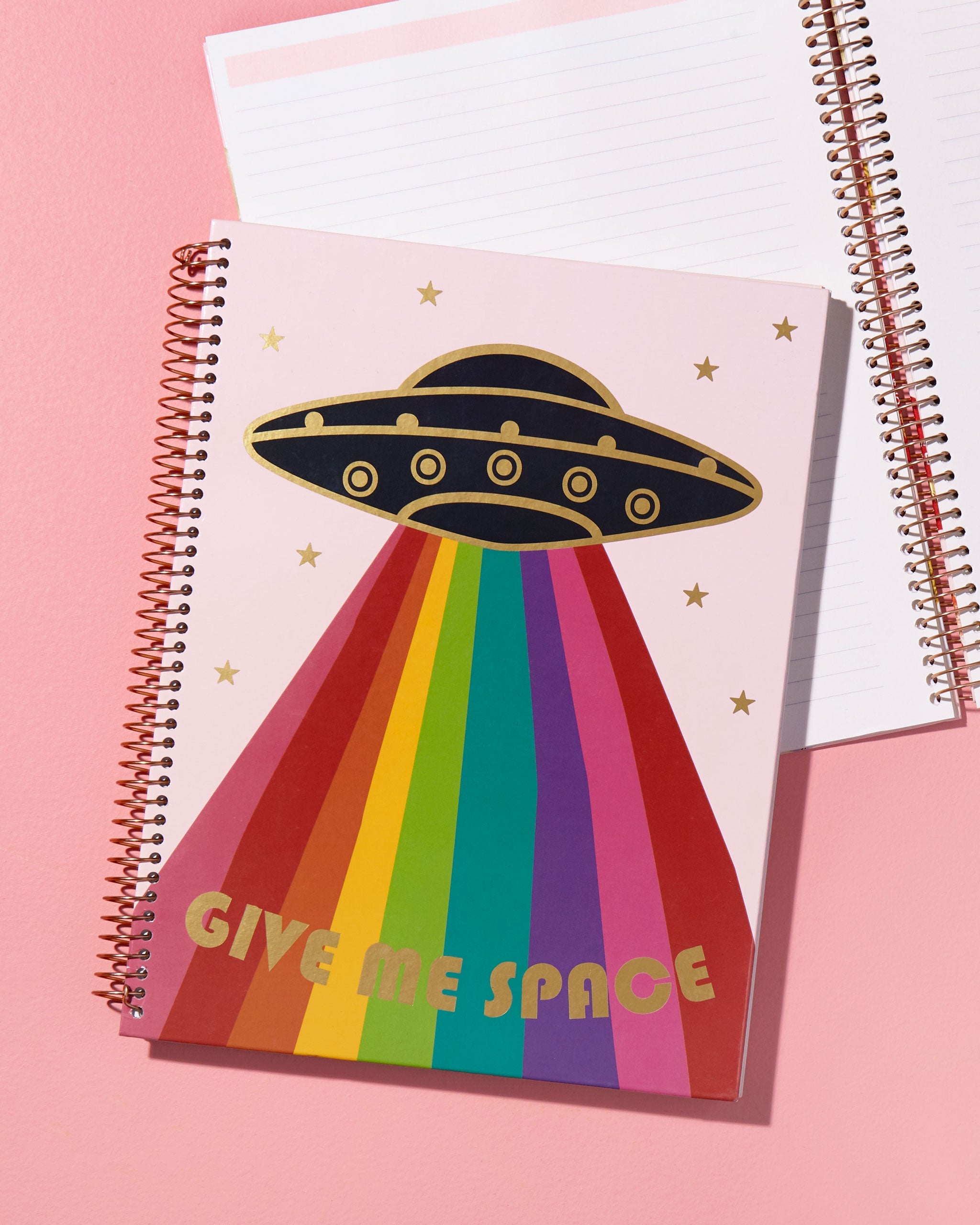 Stationery - Spiral Notebook - Give Me Space